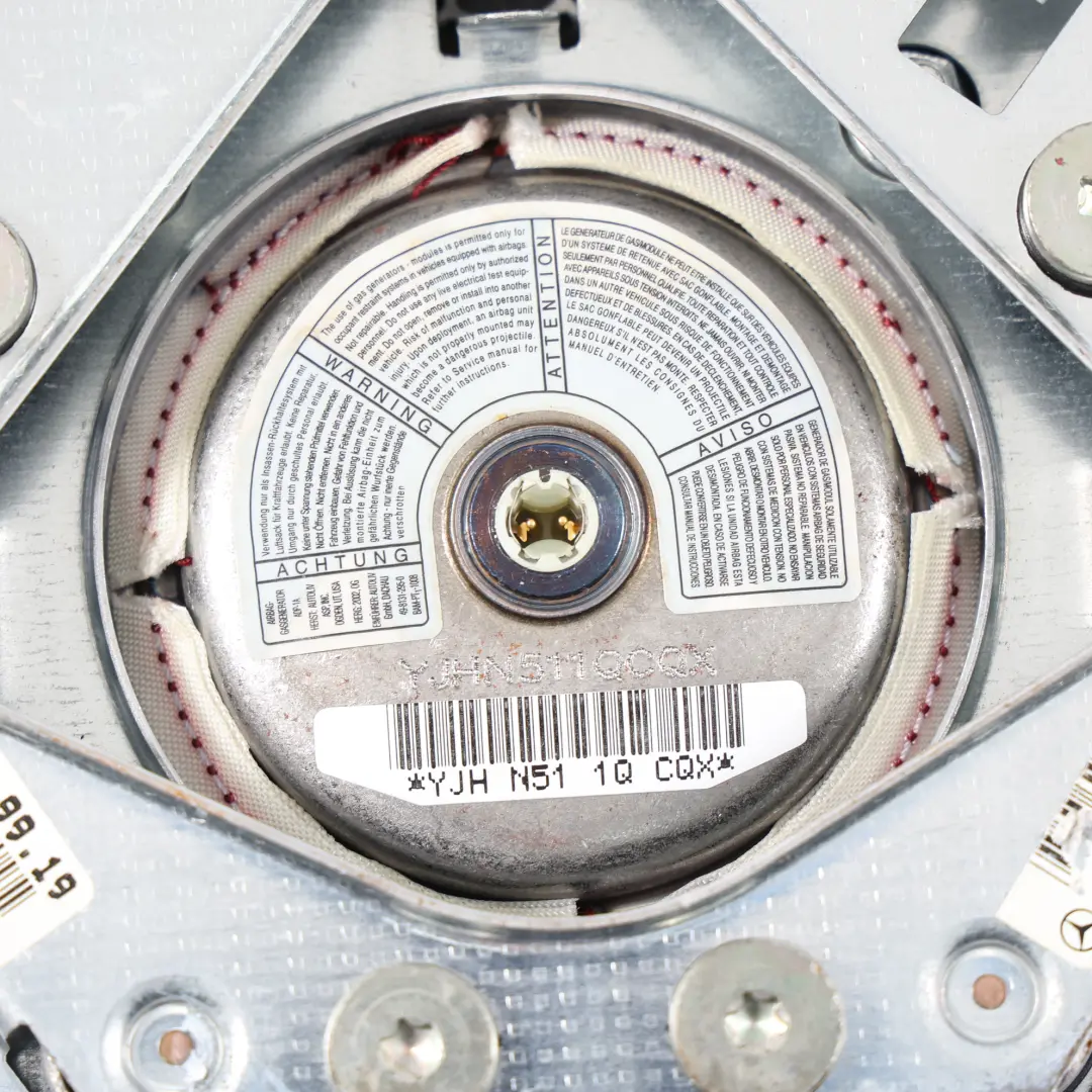 Mercedes W168 Unidad De Módulo De Aire Del Volante - SKU A1684600298-2 - Número de pieza A1684600298