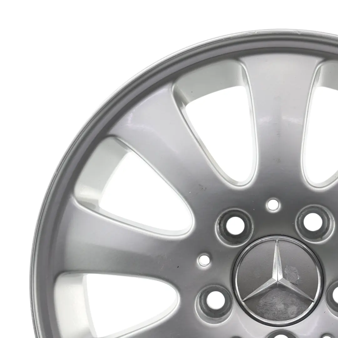 Mercedes W169 Cerchio in lega argento 15" ET:44 6J - SKU A1694010002-1 - Numero di parte A1694010002