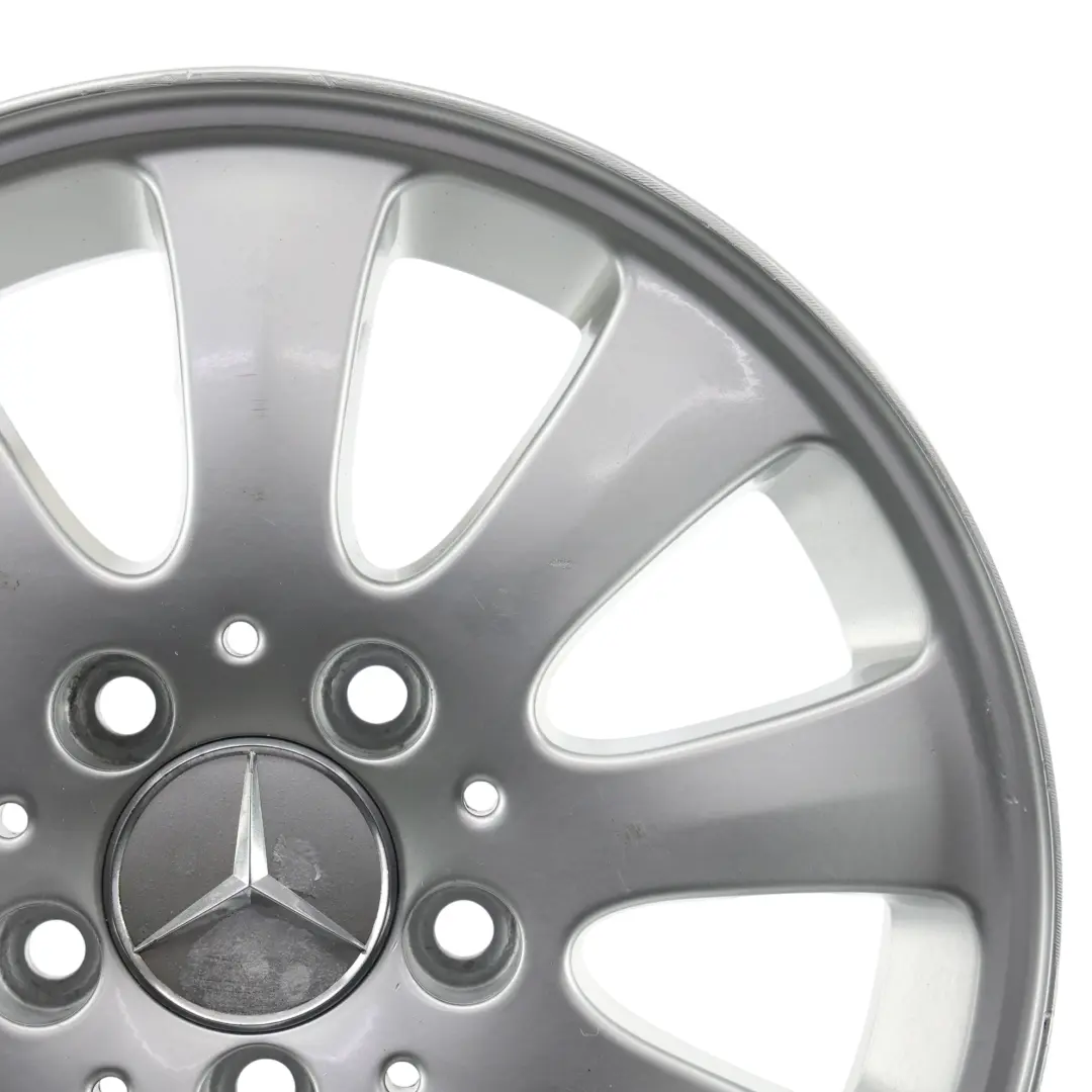 Mercedes W169 Silver Alloy Wheel Rim 15" ET:44 6J - SKU A1694010002-1 - Part number A1694010002