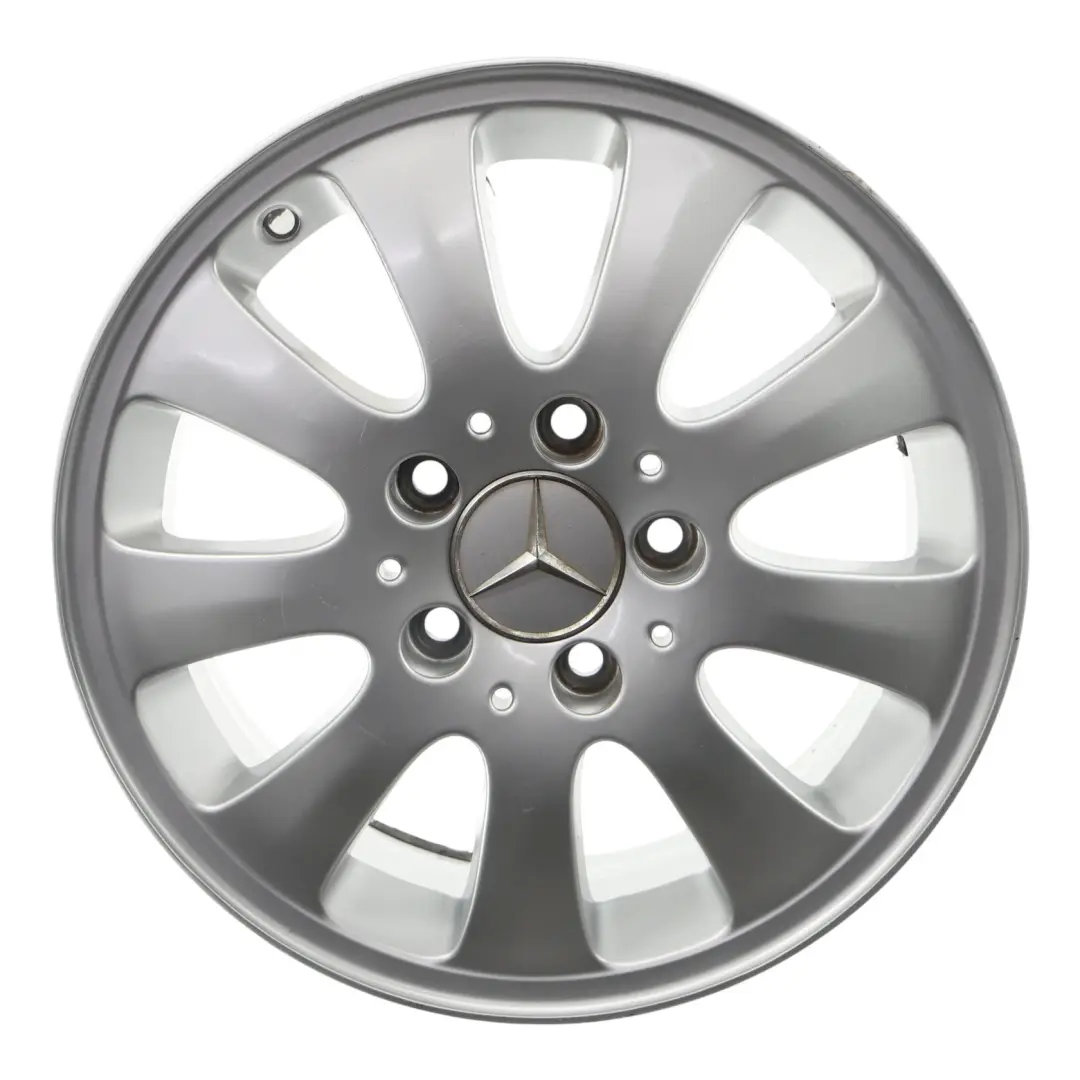 Mercedes W169 Wheel Rim Alloy Silver 15" 6J ET:44 - SKU A1694010002-4 - Part number A1694010002