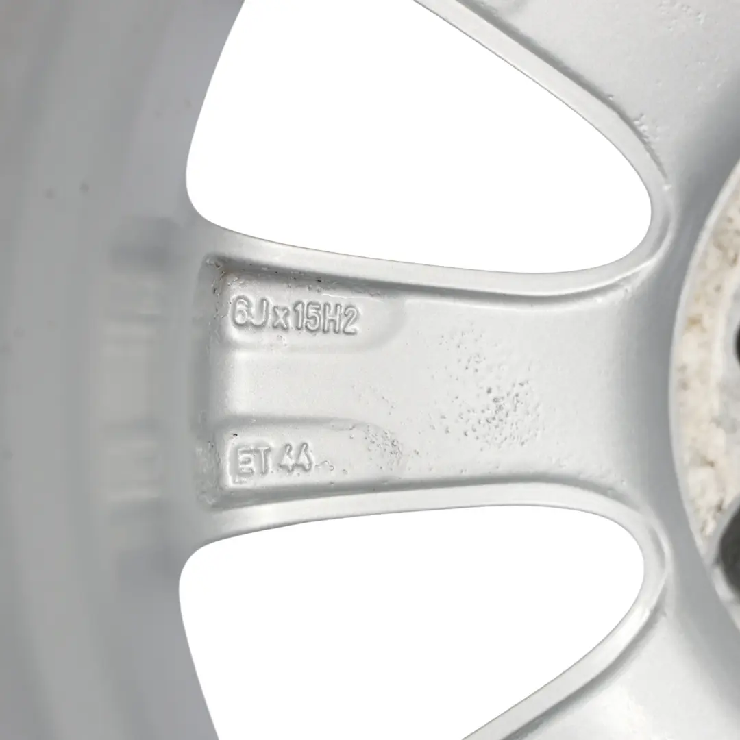 Mercedes W169 Wheel Rim Alloy Silver 15" 6J ET:44 - SKU A1694010002-4 - Part number A1694010002