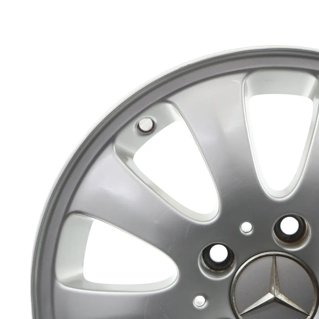 Mercedes W169 Wheel Rim Alloy Silver 15" 6J ET:44 - SKU A1694010002-4 - Part number A1694010002