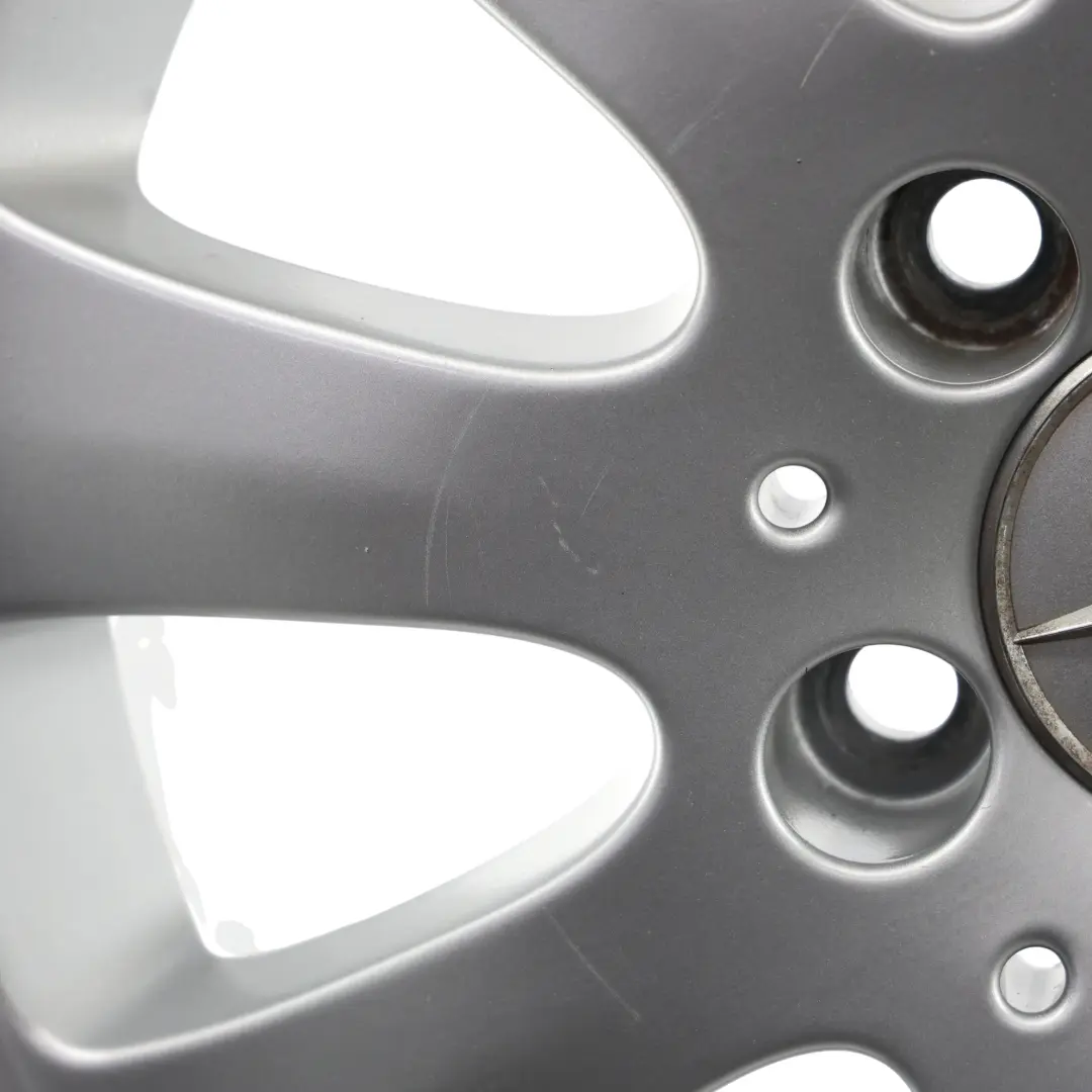 Rim Alloy Silver 15" 6J ET:44 to Mercedes W169 Wheel with Part number A1694010002 Mercedes W169 Wheel Rim Alloy Silver 15" 6J ET:44 - SKU A1694010002-4 - Part number A1694010002