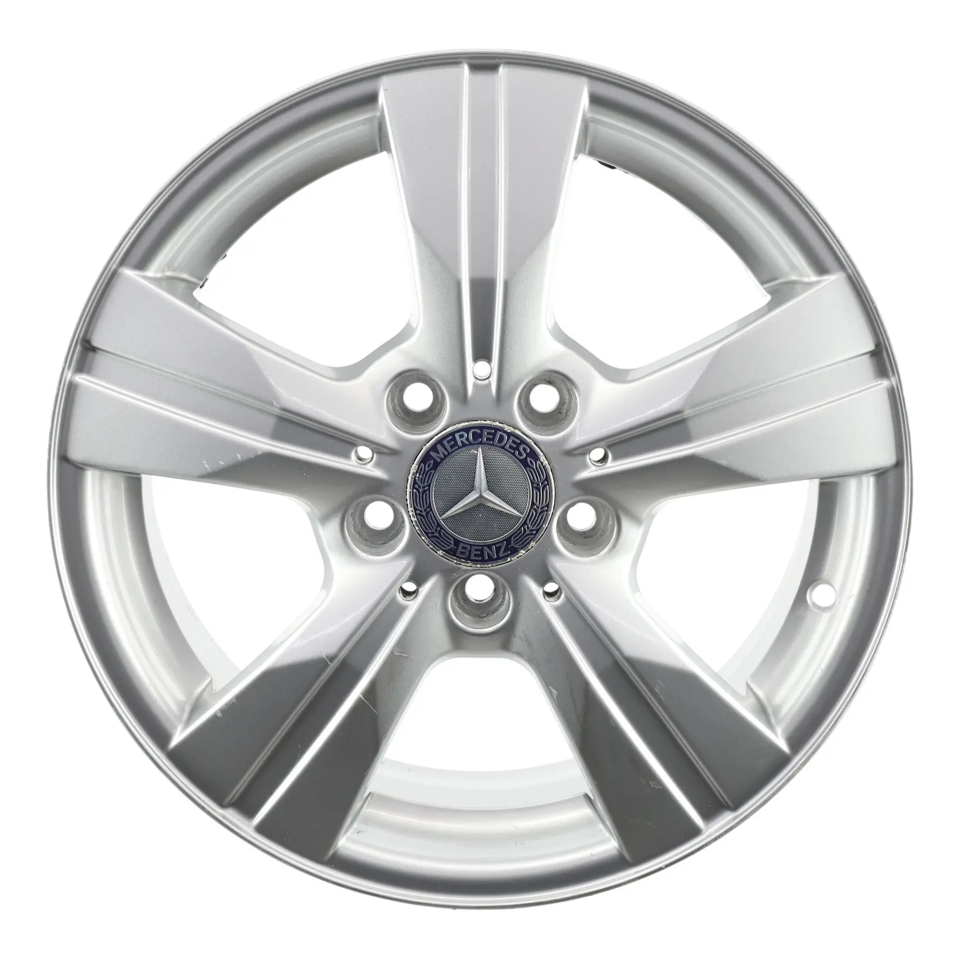 Mercedes W169 W245 Silver Alloy Wheel Rim 16" 6J ET:46 A1694012202