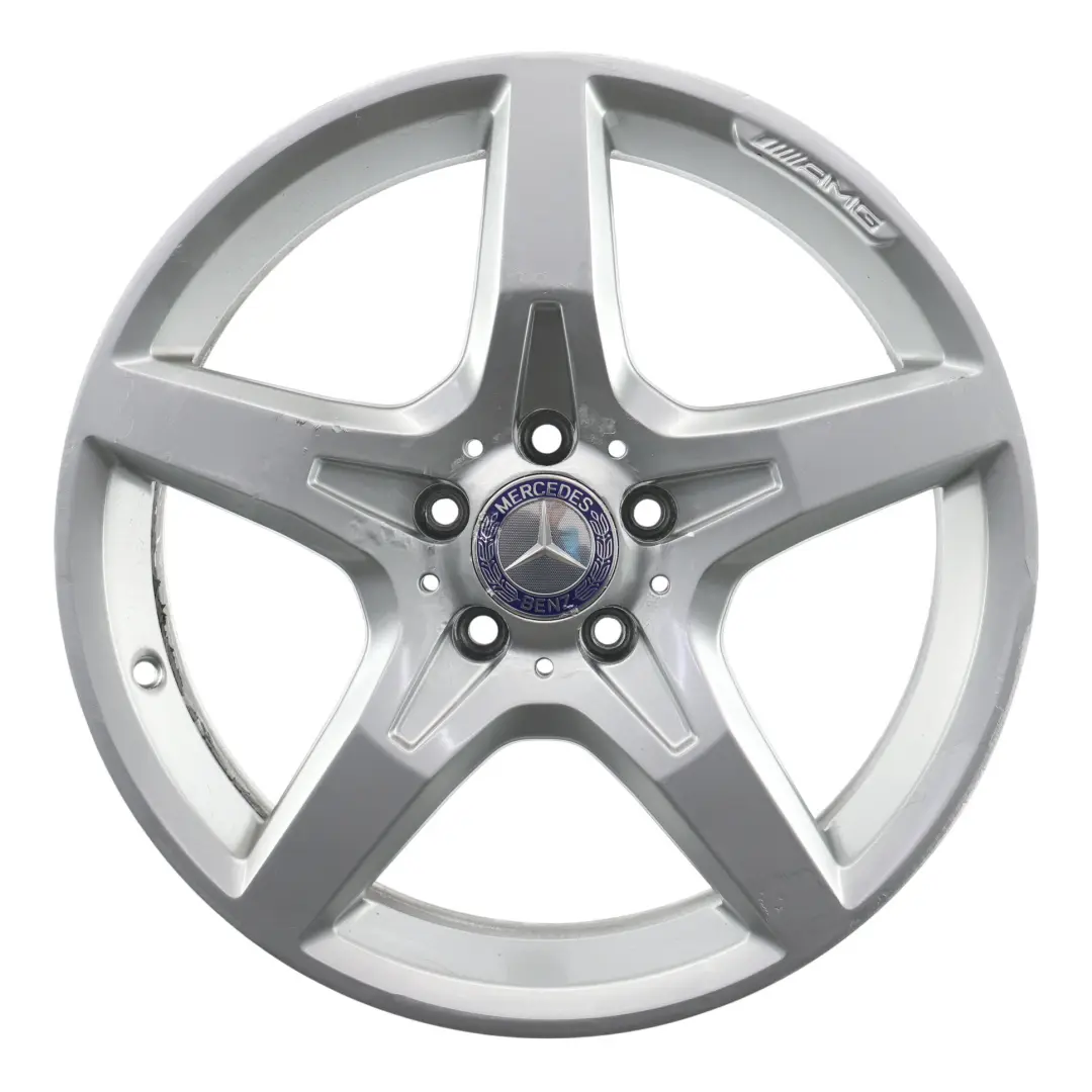 Leicht metall felge vorne silber 18" 7,5J für Mercedes SLK R172 AMG mit Teilenummer A1724012602 Mercedes SLK R172 AMG Leicht metall felge vorne silber 18" 7,5J - SKU A1724012602-1 - Teilenummer A1724012602