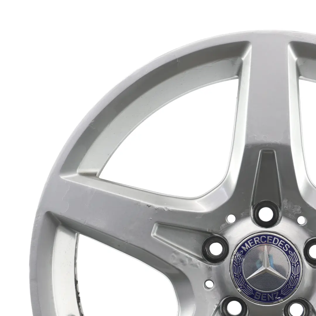 Leicht metall felge vorne silber 18" 7,5J für Mercedes SLK R172 AMG mit Teilenummer A1724012602 Mercedes SLK R172 AMG Leicht metall felge vorne silber 18" 7,5J - SKU A1724012602-1 - Teilenummer A1724012602