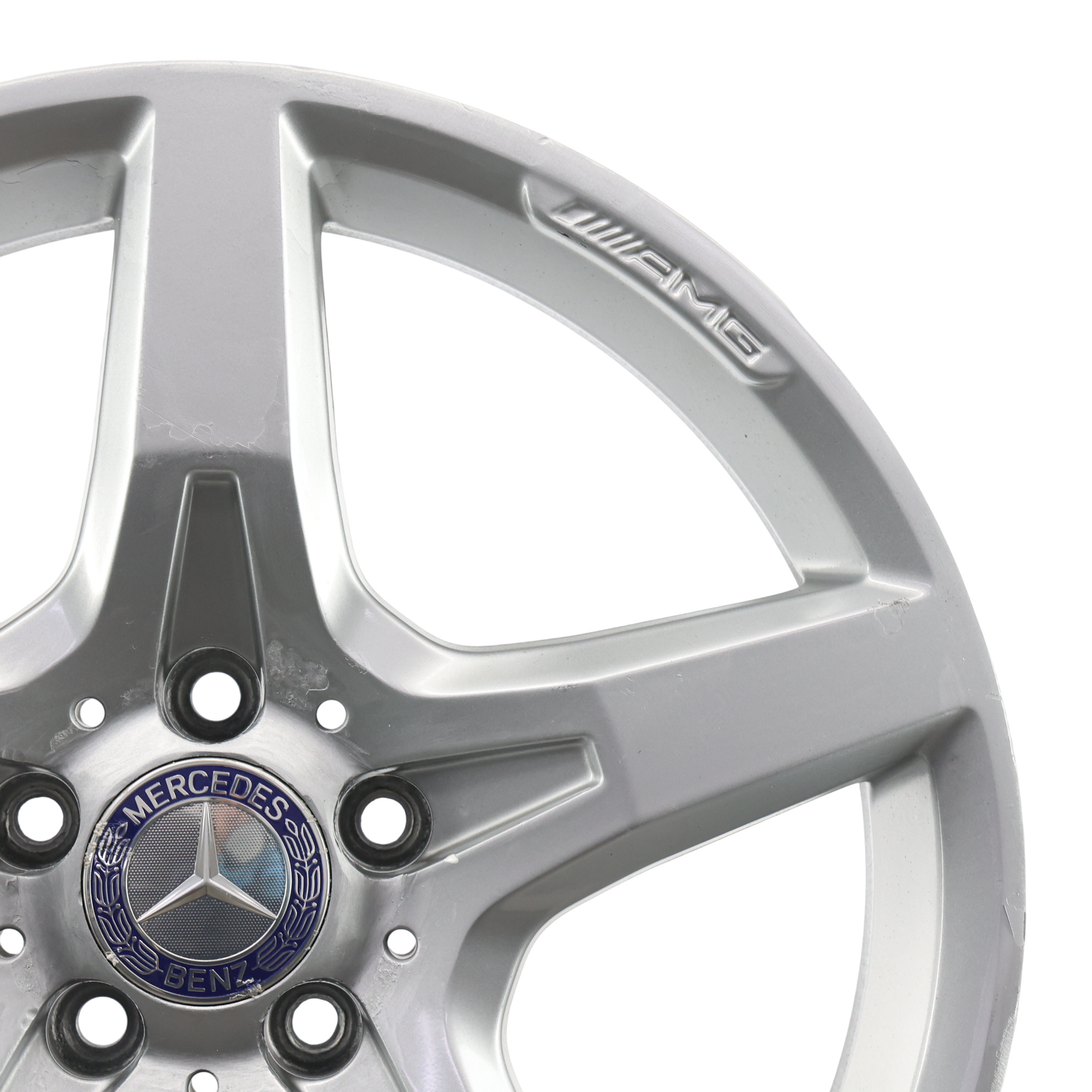 Mercedes SLK R172 AMG Front Silver Alloy Wheel Rim 18