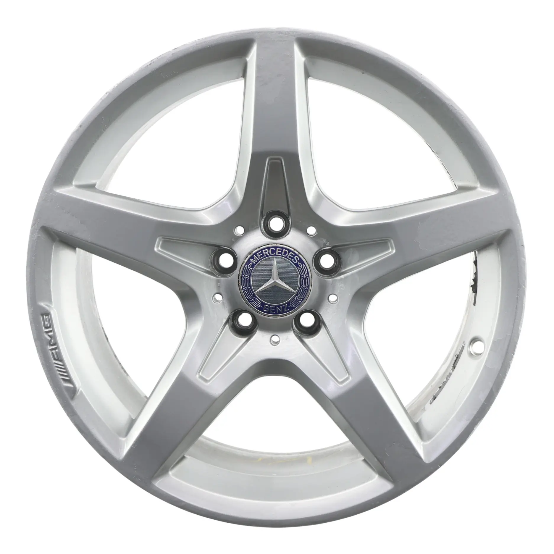 Mercedes R172 Llanta aleación plateada trasera 18" ET:36 8,5J A1724012702