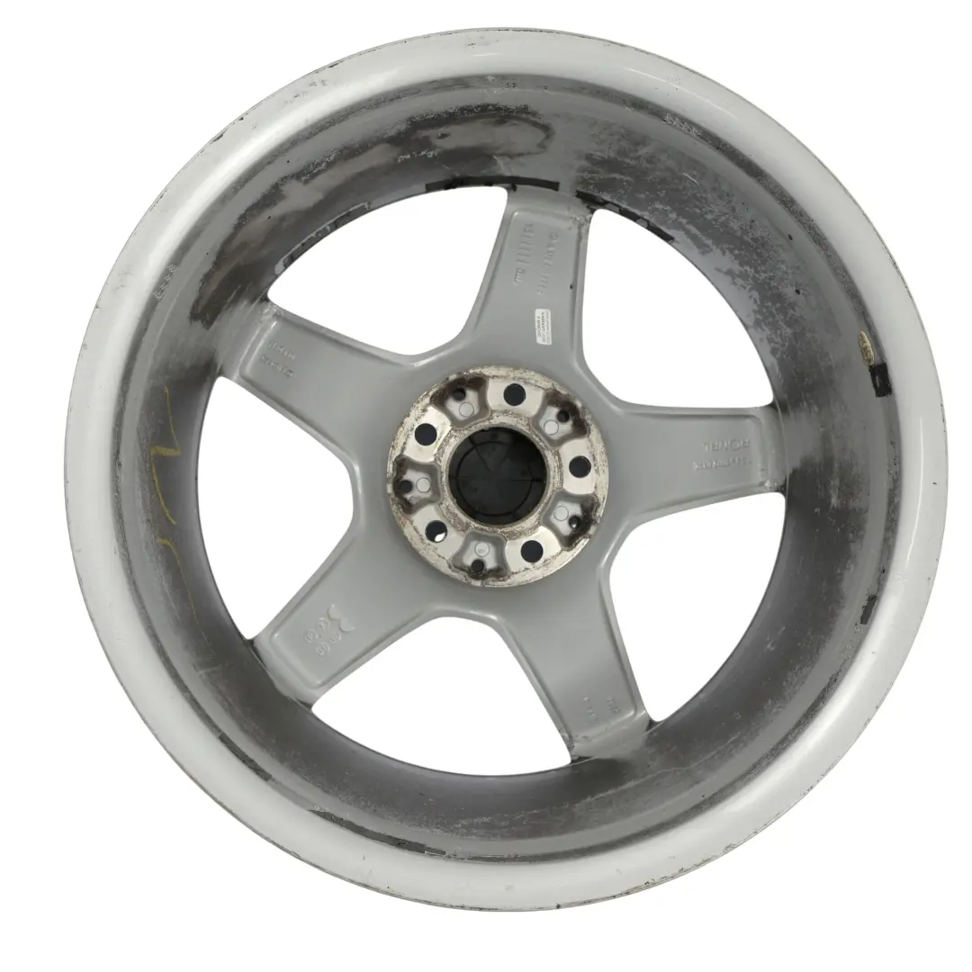 Cerchio posteriore lega argento 18" ET:36 8,5J 5 razze per Mercedes R172 con numero di parte A1724012702 Mercedes R172 Cerchio posteriore lega argento 18" ET:36 8,5J 5 razze - SKU A1724012702-1 - Numero di parte A1724012702