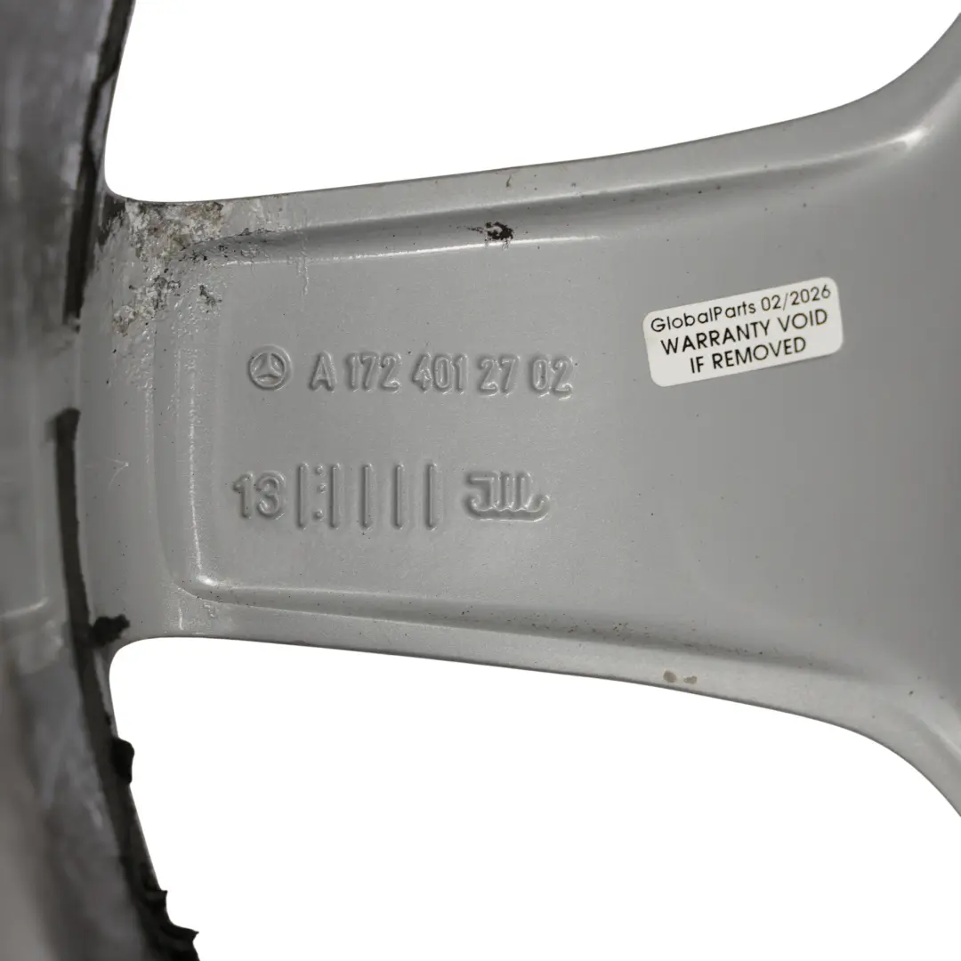 Mercedes R172 Srebrna Felga Aluminiowa 18" ET:36 8,5J - SKU A1724012702-1 - Numer Części A1724012702
