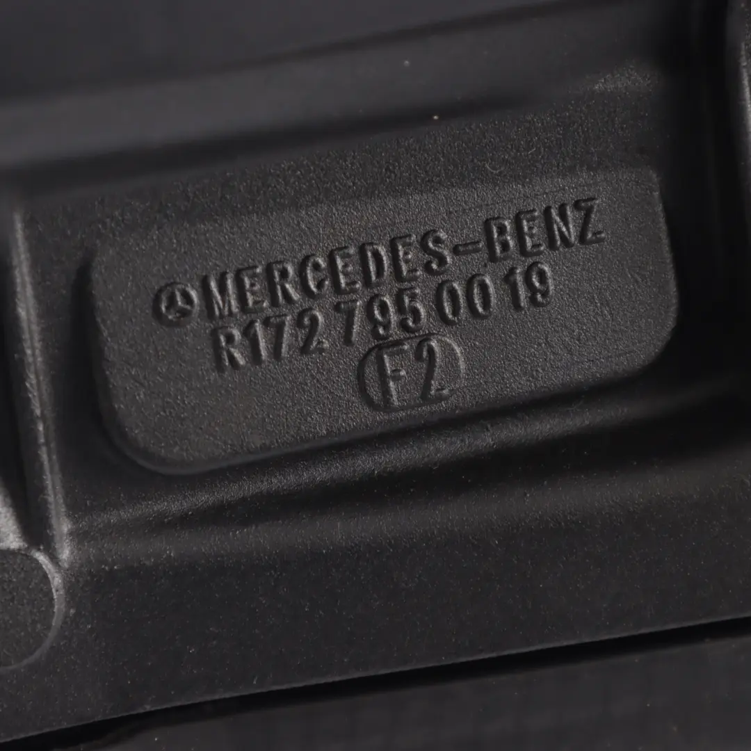 Pillar C Moulding Trim Right O/S Obsidian Black 197 to Mercedes SLK R172 Rear with Part number A1727950019-OB Mercedes SLK R172 Rear Pillar C Moulding Trim Right O/S Obsidian Black 197 - SKU A1727950019-OB-1 - Part number A1727950019-OB