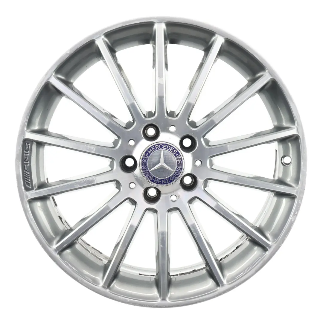 Jante alliage 18" 14 Parler ET:52 7.5J pour Mercedes W176 AMG à propos du numéro de pièce A1764010200 Mercedes W176 AMG Jante alliage 18" 14 Parler ET:52 7.5J - SKU A1764010200-2 - Numéro de pièce A1764010200