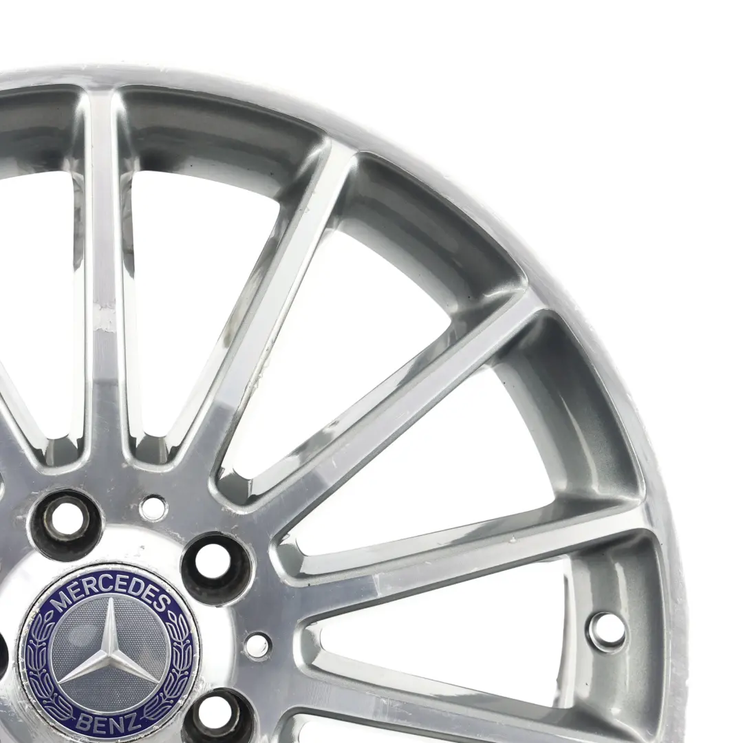 Mercedes W176 AMG Wheel Alloy Rim 18" 14 Spoke ET:52 7.5J - SKU A1764010200-2 - Part number A1764010200