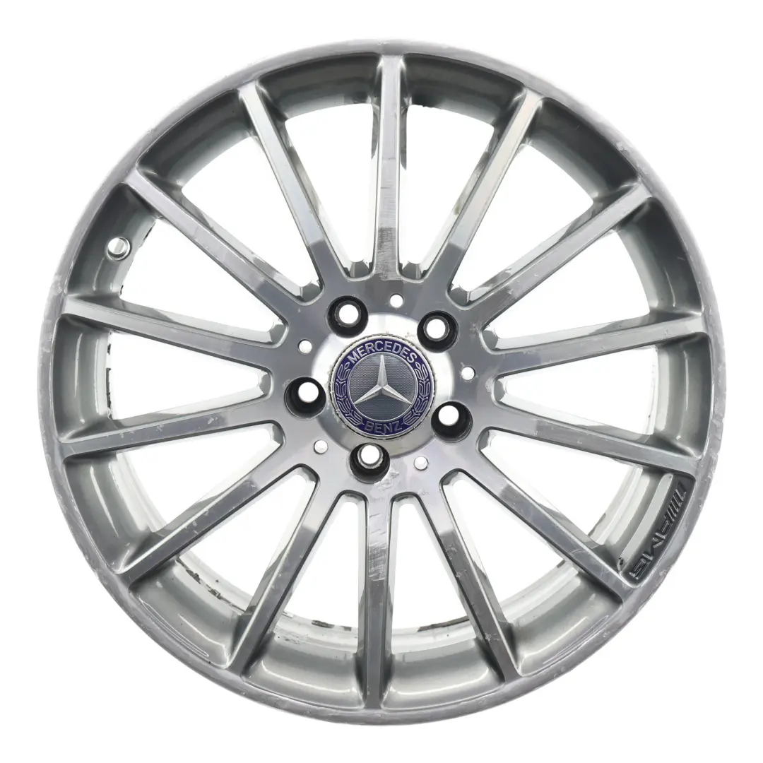Jante alliage 18" 14 Parler ET:52 7.5J pour Mercedes W176 AMG à propos du numéro de pièce A1764010200 Mercedes W176 AMG Jante alliage 18" 14 Parler ET:52 7.5J - SKU A1764010200-3 - Numéro de pièce A1764010200