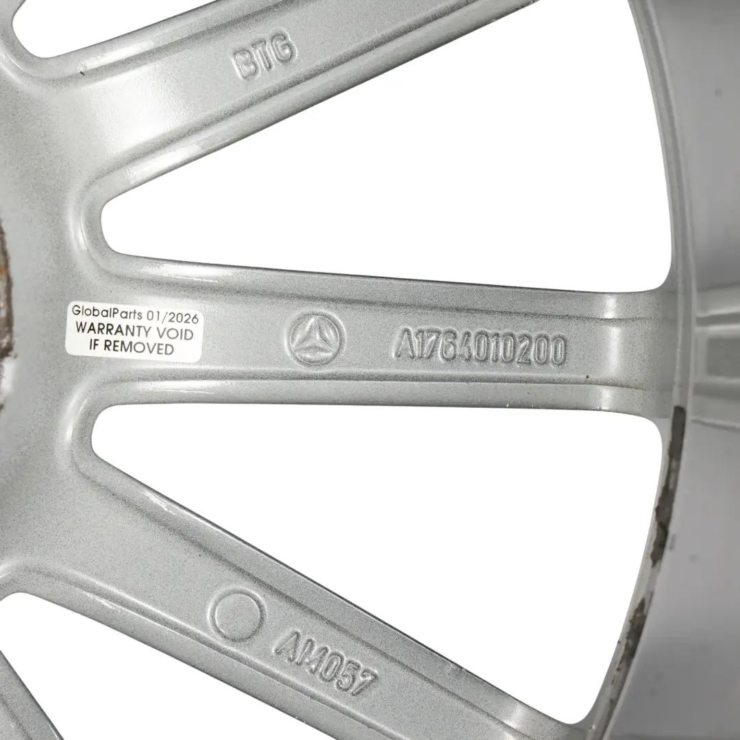 Alloy Rim 18" 14 Spoke ET:52 7.5J to Mercedes W176 AMG Wheel with Part number A1764010200 Mercedes W176 AMG Wheel Alloy Rim 18" 14 Spoke ET:52 7.5J - SKU A1764010200-3 - Part number A1764010200
