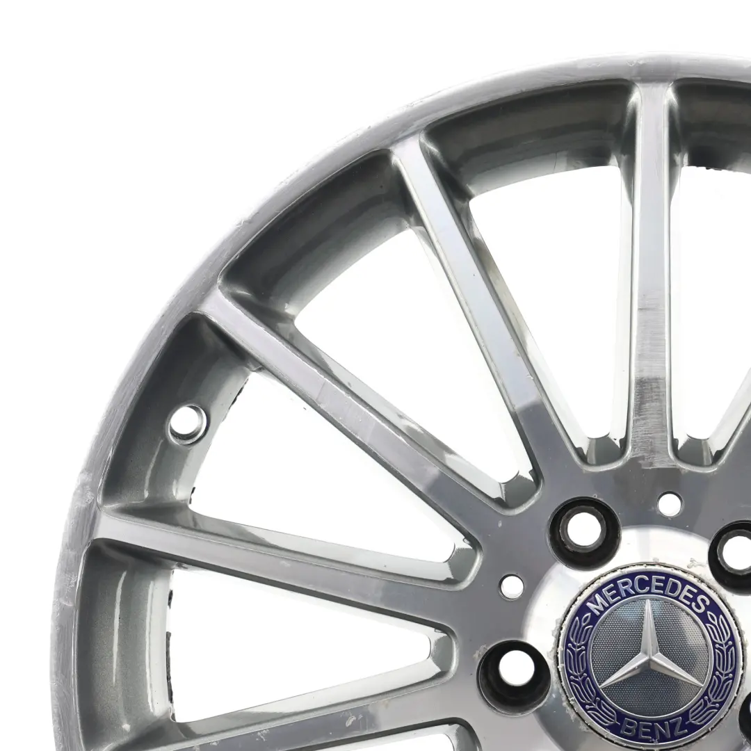 Mercedes W176 AMG Wheel Alloy Rim 18" 14 Spoke ET:52 7.5J - SKU A1764010200-3 - Part number A1764010200