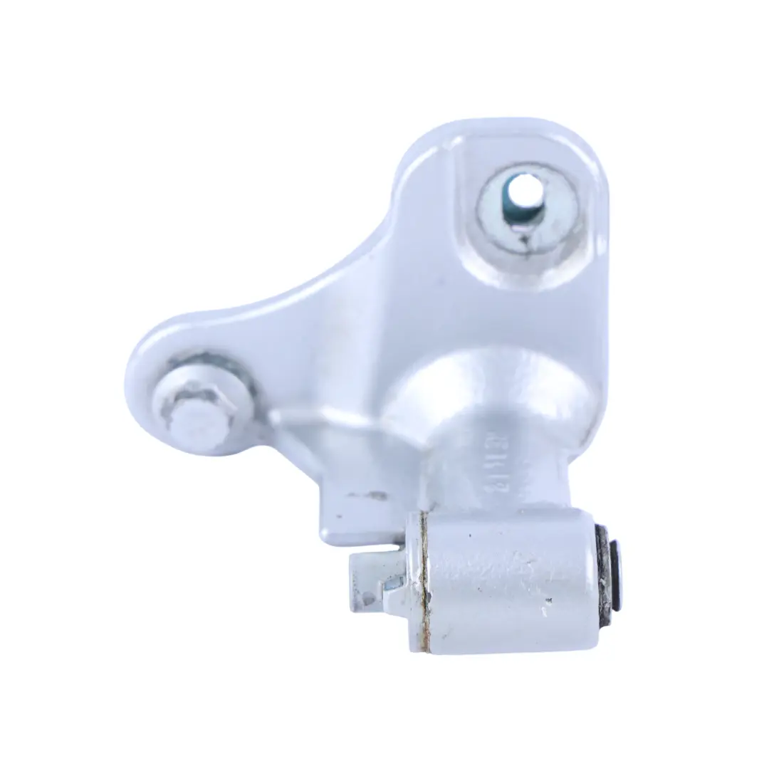 Door Hinge Bottom Right O/S Polar Silver - 761 to Mercedes W176 Rear with Part number A1767300437 Mercedes W176 Rear Door Hinge Bottom Right O/S Polar Silver - 761 - SKU A1767300437-PLS - Part number A1767300437