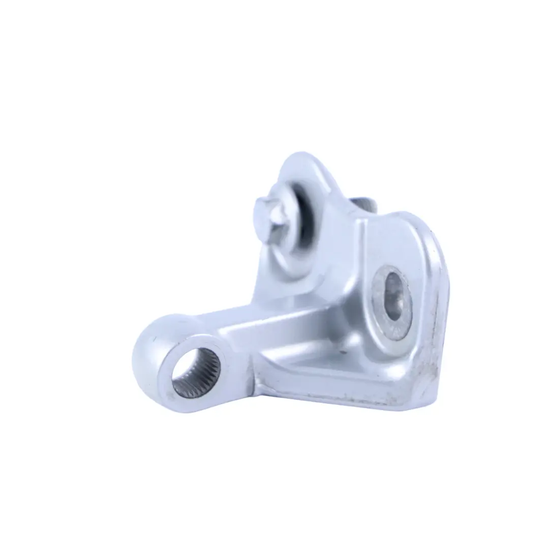 Door Top Upper Hinge Right O/S Polar Silver - 761 to Mercedes W176 Rear with Part number A1767300637 Mercedes W176 Rear Door Top Upper Hinge Right O/S Polar Silver - 761 - SKU A1767300637-PLS - Part number A1767300637