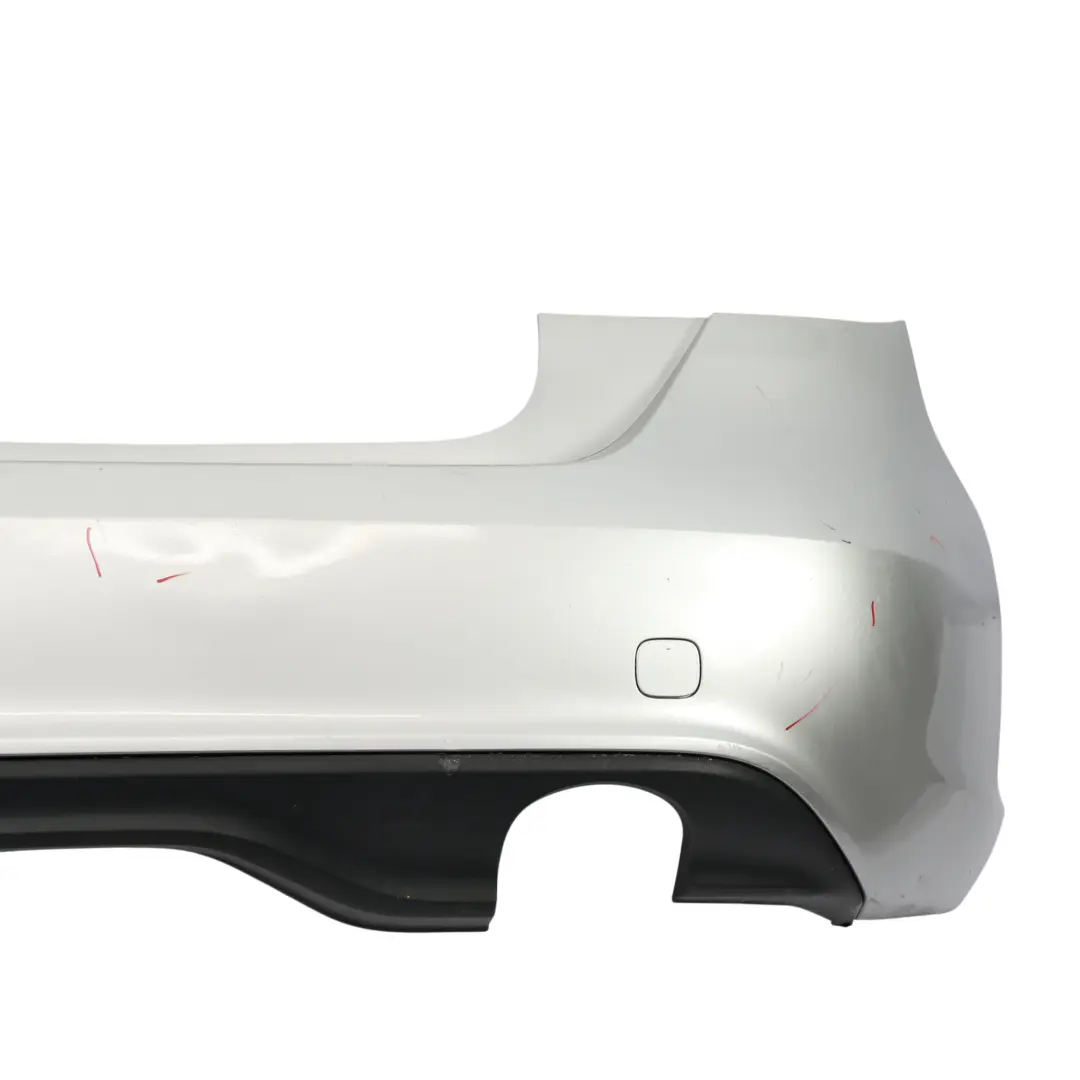 Mercedes W176 Bumper Rear Trim Panel Cover Polar Silver Metallic - 761 - SKU A1768800440-PLS - Part number A1768800440