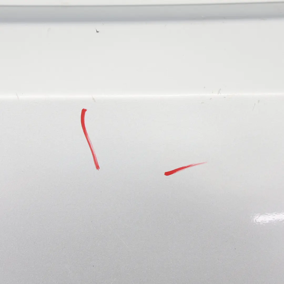 Mercedes W176 Bumper Rear Trim Panel Cover Polar Silver Metallic - 761 - SKU A1768800440-PLS - Part number A1768800440