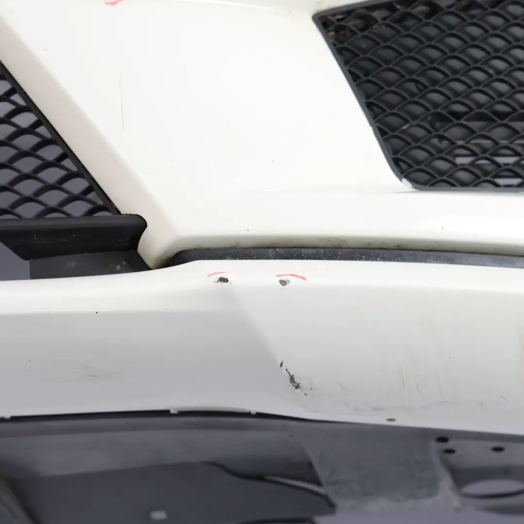 Front Bumper AMG Trim Panel Cover Calcite White - 650 to Mercedes W176 with Part number A1768805340 Mercedes W176 Front Bumper AMG Trim Panel Cover Calcite White - 650 - SKU A1768805340-CW - Part number A1768805340