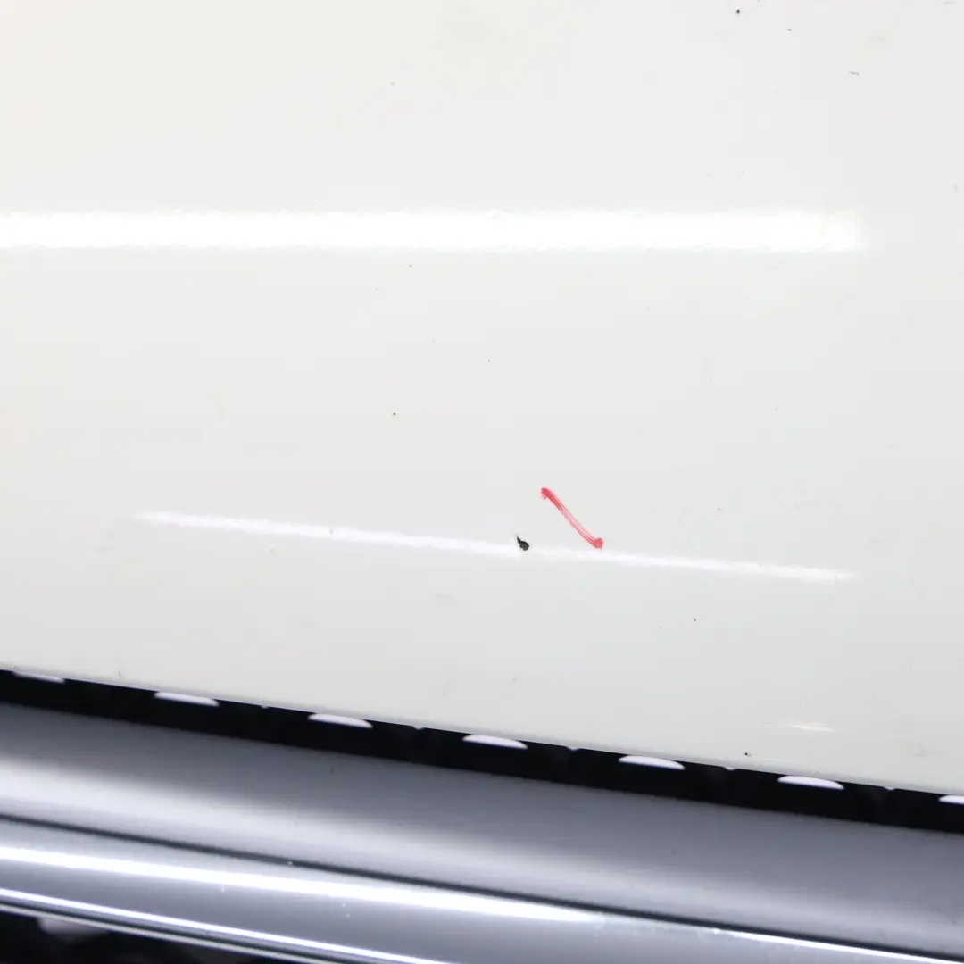 Mercedes W176 Front Bumper AMG Trim Panel Cover Calcite White - 650 - SKU A1768805340-CW - Part number A1768805340