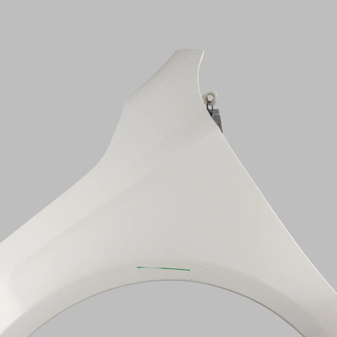 Mercedes W176 Wing Fender Side Panel Front Left N/S Cover Calcite White - 650 - SKU A1768810101-CW - Part number A1768810101
