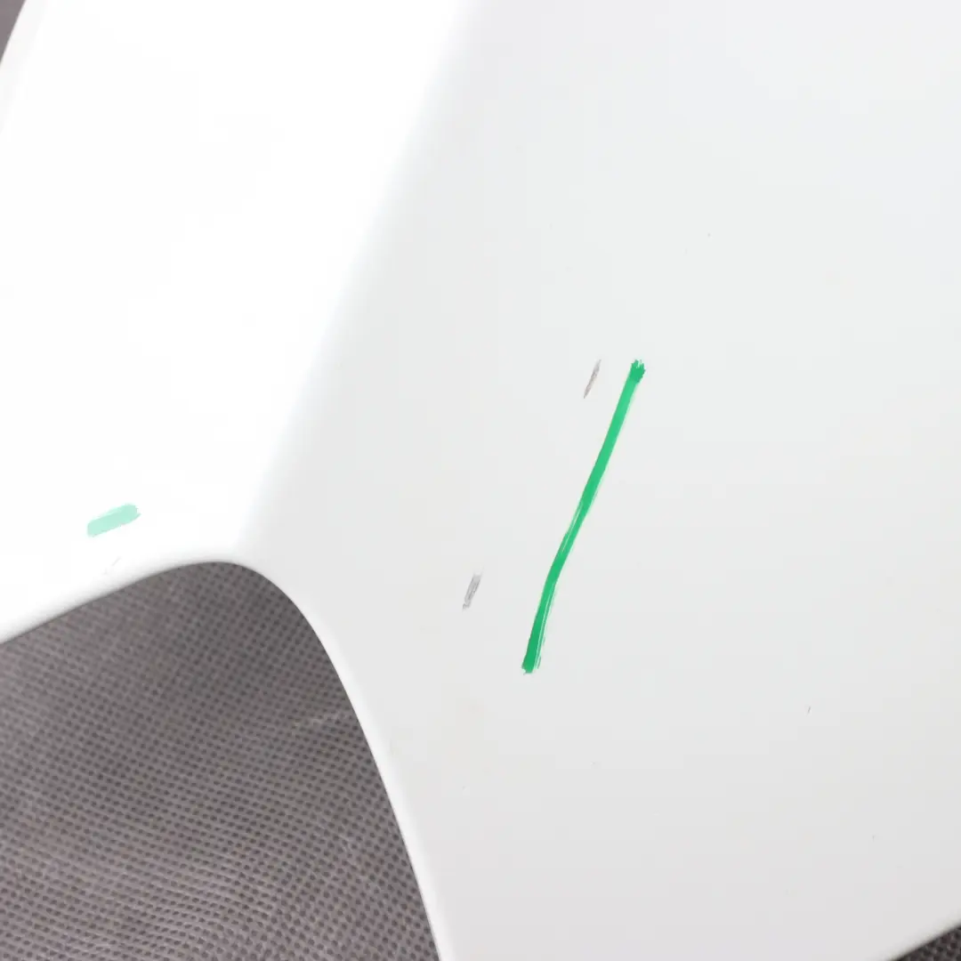 Wing Fender Side Panel Front Left N/S Cover Calcite White - 650 to Mercedes W176 with Part number A1768810101 Mercedes W176 Wing Fender Side Panel Front Left N/S Cover Calcite White - 650 - SKU A1768810101-CW - Part number A1768810101