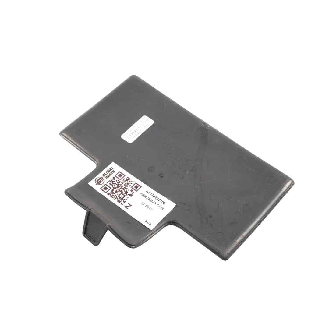 Mercedes C118 Centre Console Storage Insert Rubber Mat Pad - SKU A1776892100 - Part number A1776892100