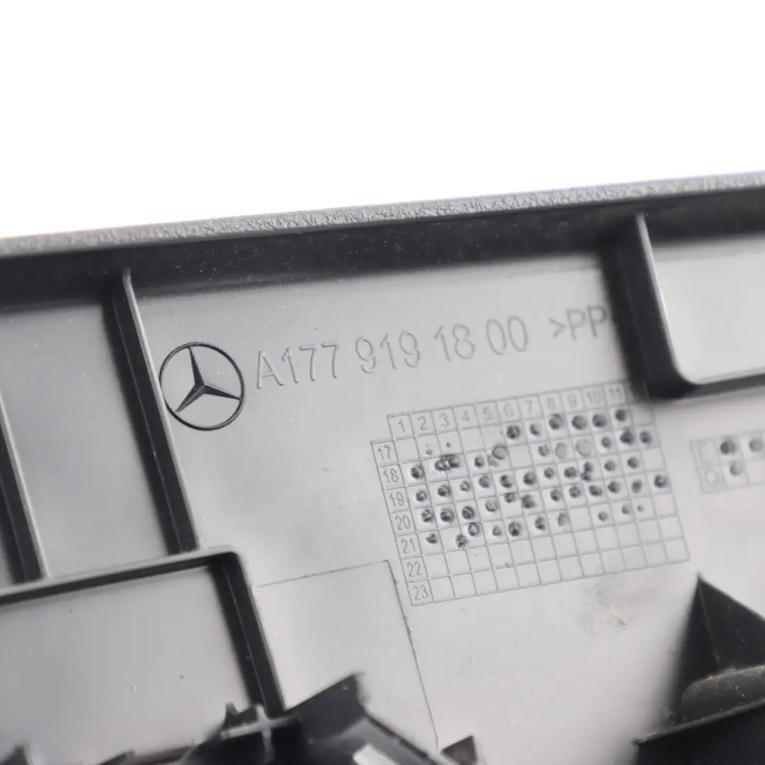 Mercedes C118 Regulation Cover Seat Height Adjust Outer Right O/S - SKU A1779191800 - Part number A1779191800