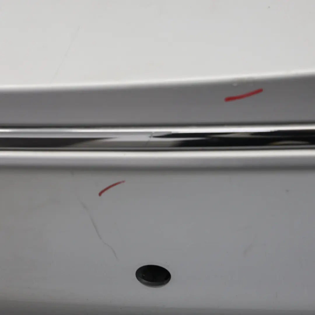 Mercedes CLC CL203 Bumper Rear Trim Panel Covering Iridium Silver - 775 - SKU A2038801540-IRS - Part number A2038801540