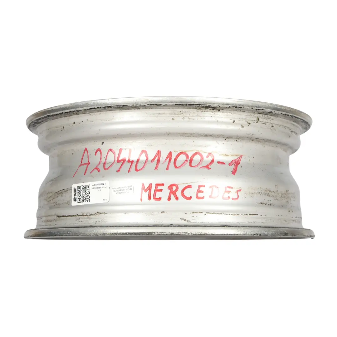Alloy Wheel Rim 7 Spoke 16" 6J ET:39 to Mercedes W204 Silver with Part number A2044011002 Mercedes W204 Silver Alloy Wheel Rim 7 Spoke 16" 6J ET:39 - SKU A2044011002-1 - Part number A2044011002