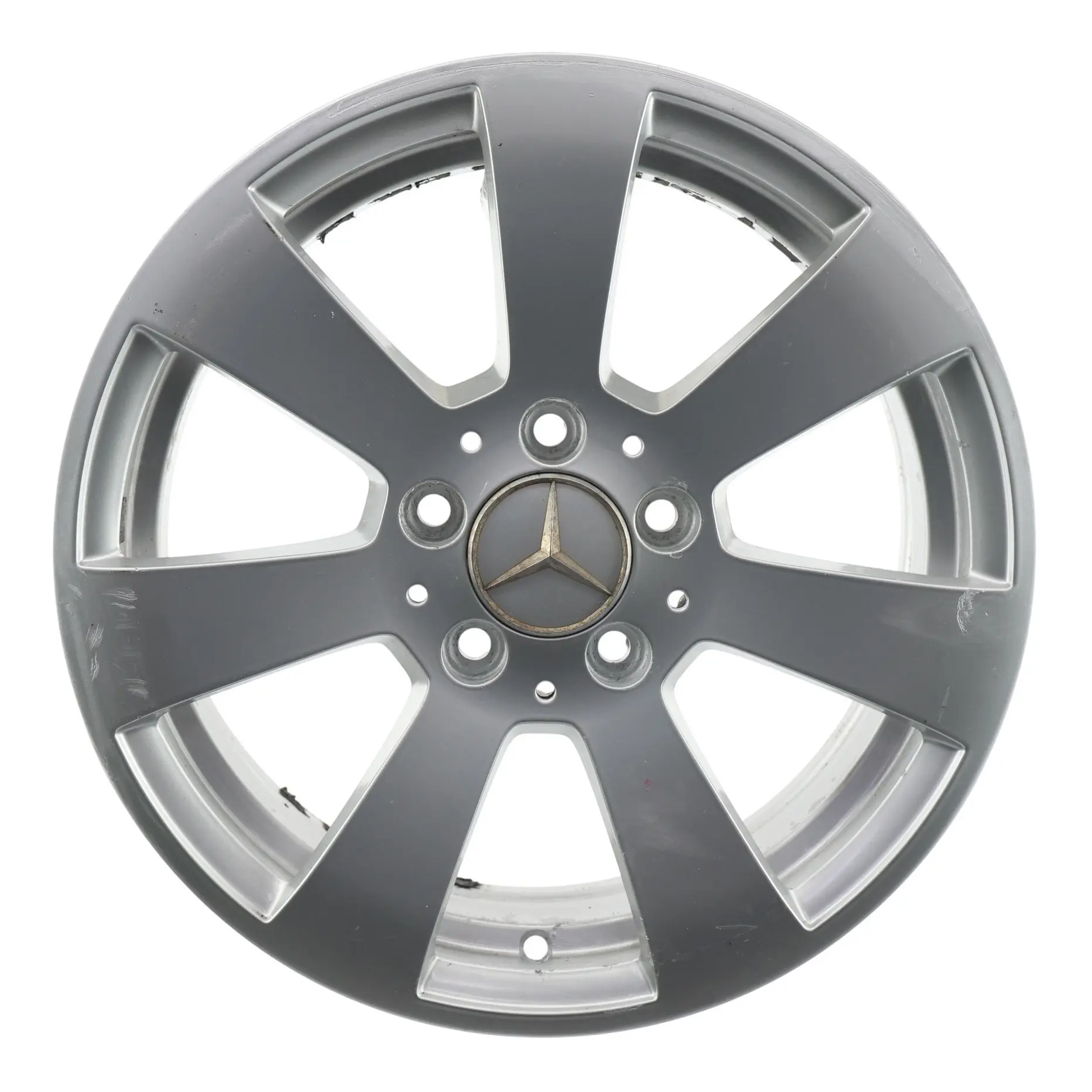 Mercedes W204 Silver Alloy Wheel Rim 7 Spoke 16" 6J ET:39 A2044011002