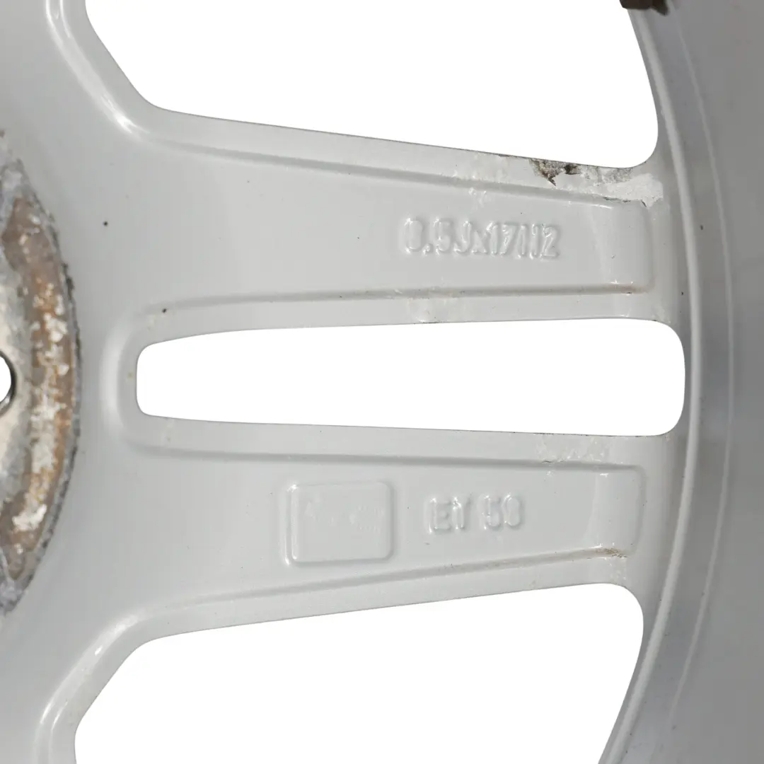 cerchio posteriore in lega argento 17" 8.5J ET:58 per Mercedes W204 AMG con numero di parte A2044019702 Mercedes W204 AMG cerchio posteriore in lega argento 17" 8.5J ET:58 - SKU A2044019702-1 - Numero di parte A2044019702