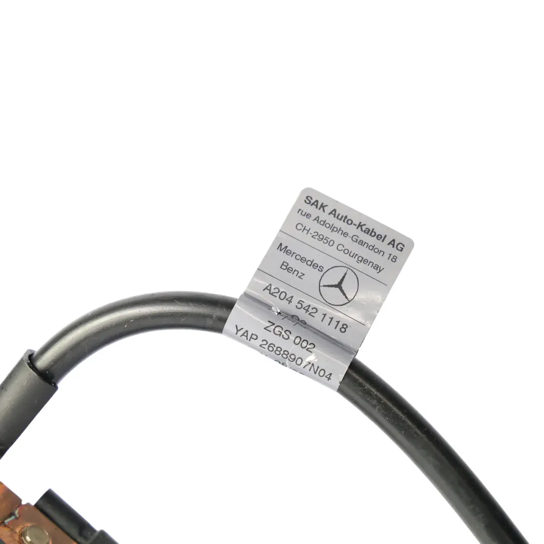 W451 Cable Negativo Cableado Terminal De Batería A2045421518 para Mercedes W204 con número de pieza A2045421118 Mercedes W204 W451 Cable Negativo Cableado Terminal De Batería A2045421518 - SKU A2045421118 - Número de pieza A2045421118