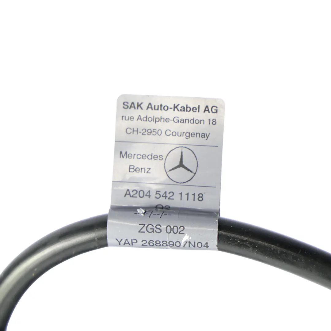 Mercedes W204 W451 Minuskabel Batterieklemme Verdrahtung A2045421518 - SKU A2045421118 - Teilenummer A2045421118