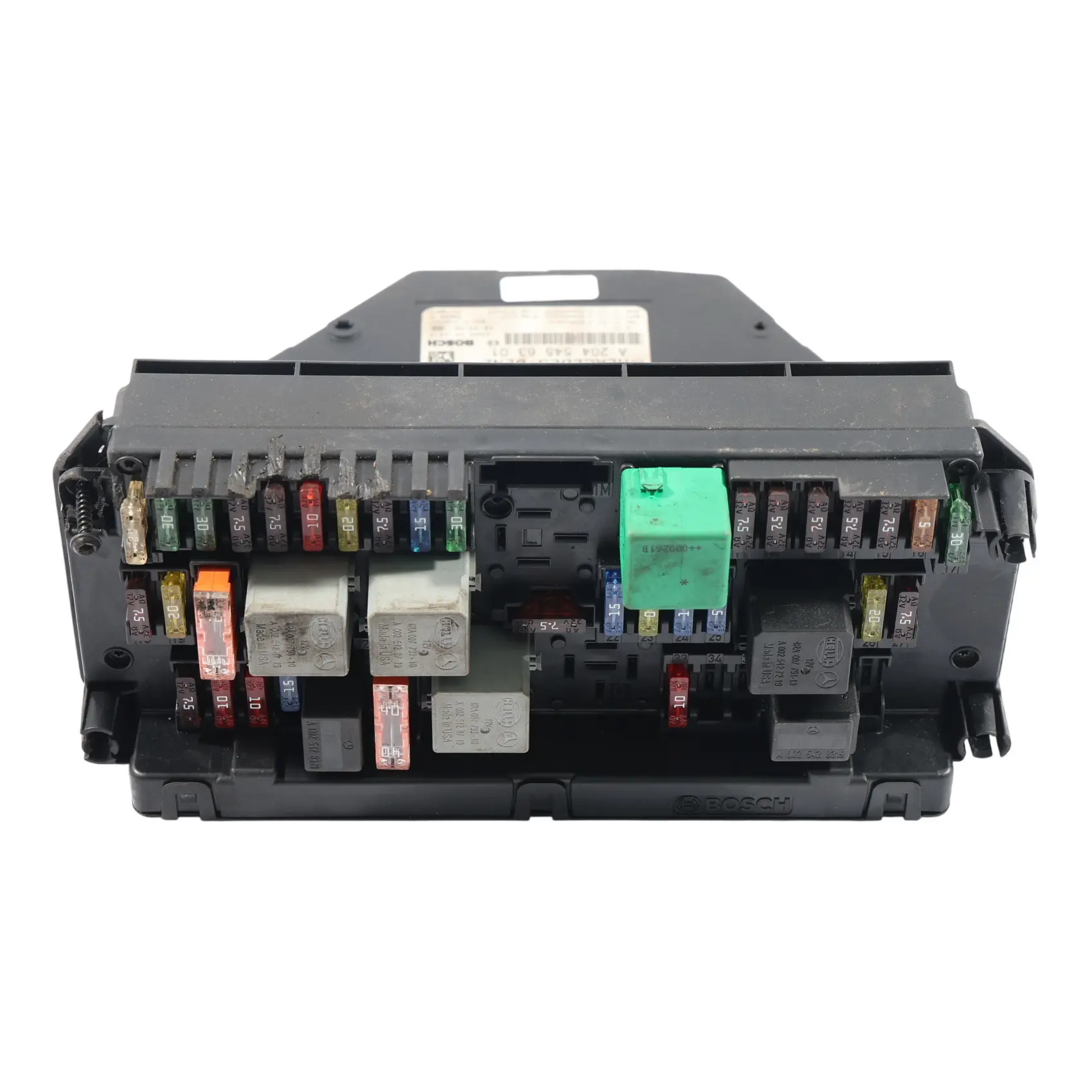 Mercedes W204 Modulo Controllo Comfort Scatola Fusibili Anteriore A2045456301