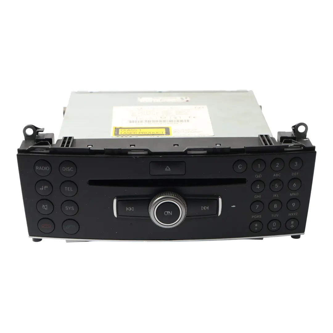 Mercedes W204 S204 Interruptor Panel Control Reproductor CD Radio - SKU A2049060401 - Número de pieza A2049060401