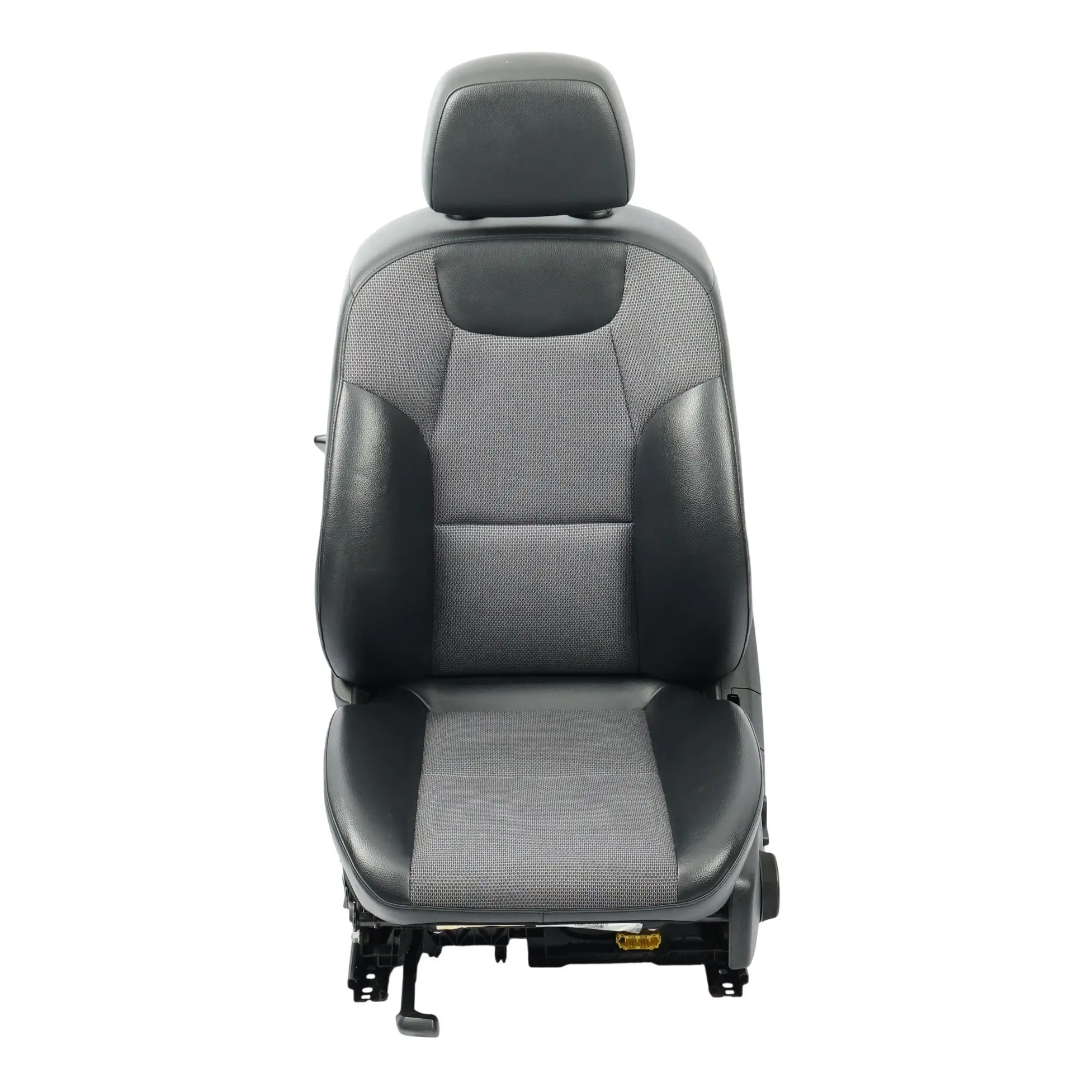 Siège avant Mercedes W204 S204 Sport gauche Tissu Tissu Cuir Noir