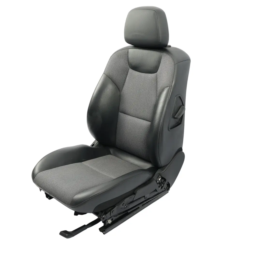 Mercedes W204 S204 Sedile Sportivo Anteriore Destro Mezza Pelle Nero - SKU A2049106947-5 - Numero di parte A2049106947