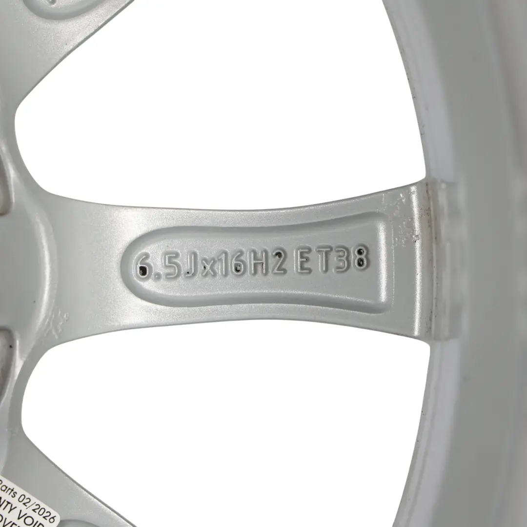 Mercedes W205 Cerchio in lega argento 16'' 6,5J ET:38 10 razze - SKU A2054012400-1 - Numero di parte A2054012400