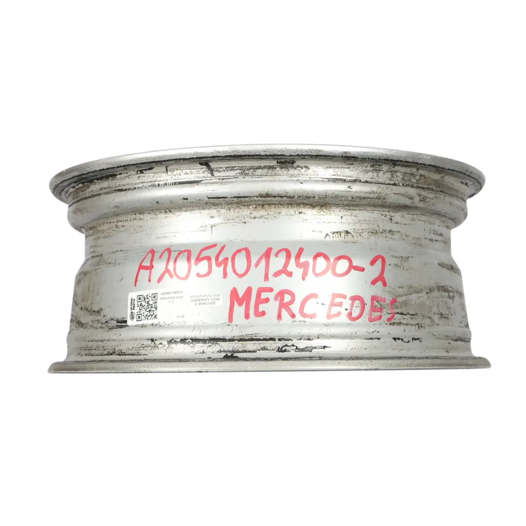 Mercedes W205 Jante En Alliage Argenté 16'' 6,5J ET:38 10 Spoke - SKU A2054012400-2 - Numéro de pièce A2054012400