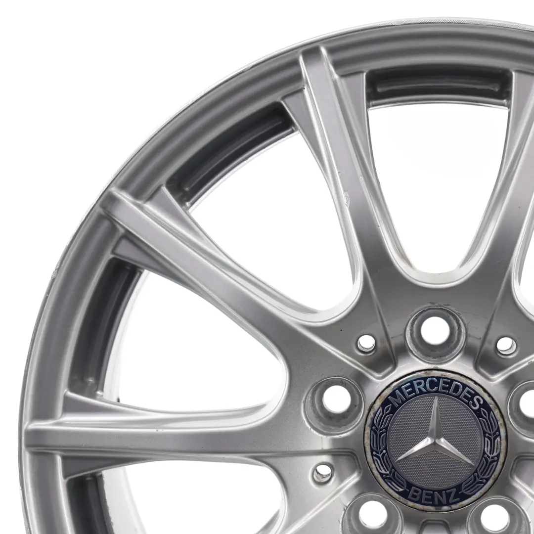 Mercedes W205 Felga Aluminiowa Srebrna 16'' 6,5J ET:38 - SKU A2054012400-2 - Numer Części A2054012400