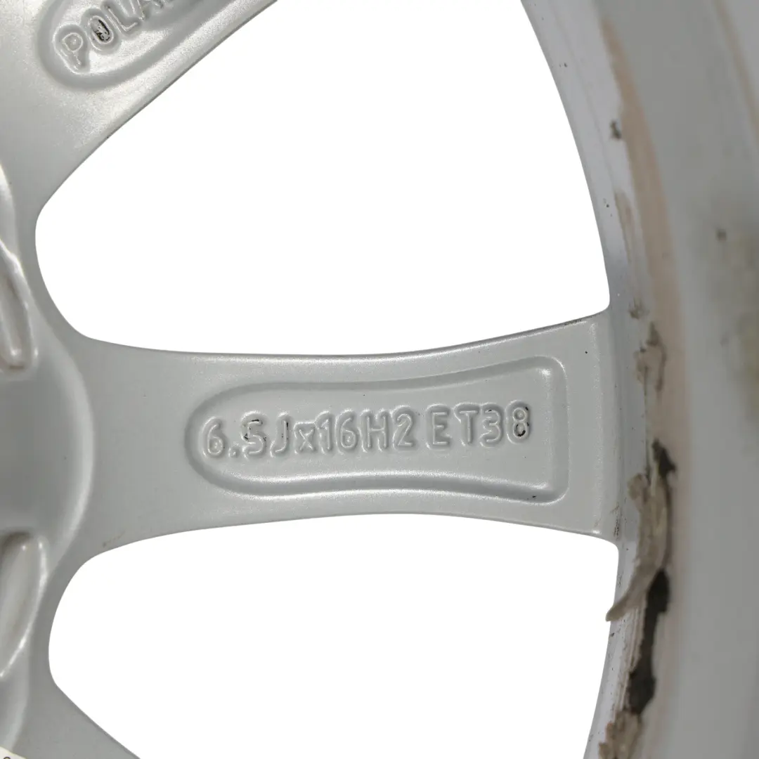 Mercedes W205 Silver Alloy Wheel Rim 16'' 6,5J ET:38 10 Spoke - SKU A2054012400-3 - Part number A2054012400