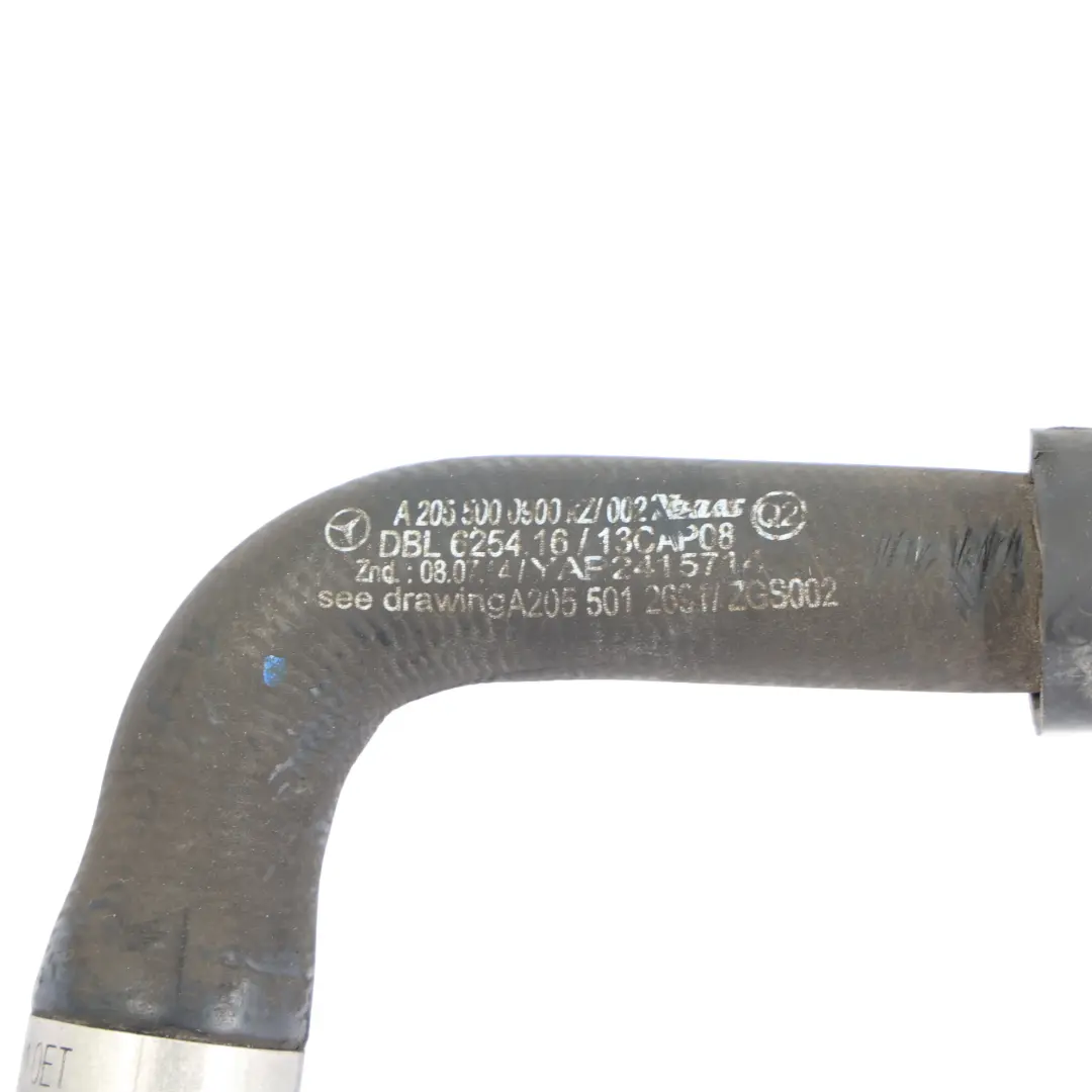 Acqua Tubo Motore Raffreddamento Tubo Flessibile OM651 per Mercedes W205 con numero di parte A2055000900 Mercedes W205 Acqua Tubo Motore Raffreddamento Tubo Flessibile OM651 - SKU A2055000900 - Numero di parte A2055000900