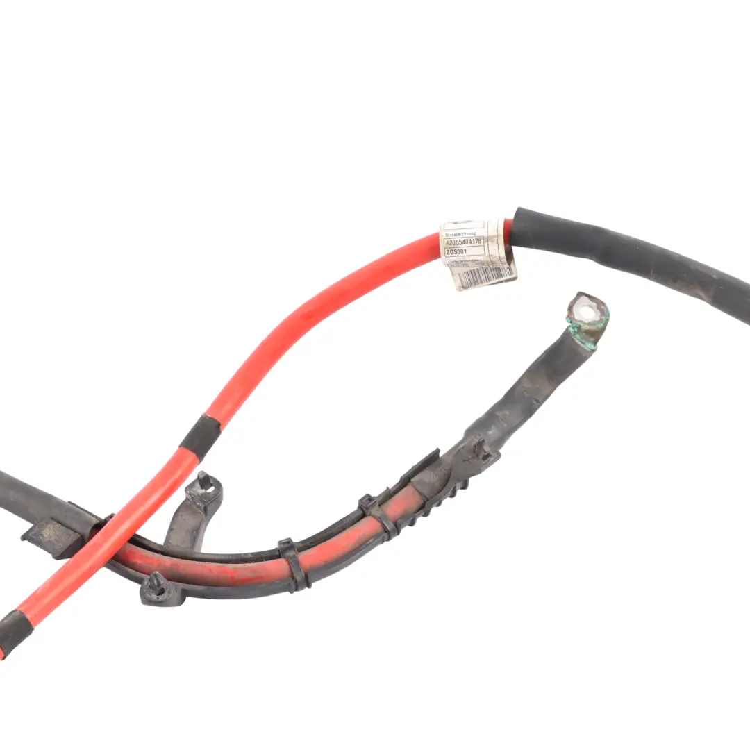 Front Positive Battery Cable Wire Loom Harness to Mercedes W205 with Part number A2055404178 Mercedes W205 Front Positive Battery Cable Wire Loom Harness - SKU A2055404178 - Part number A2055404178