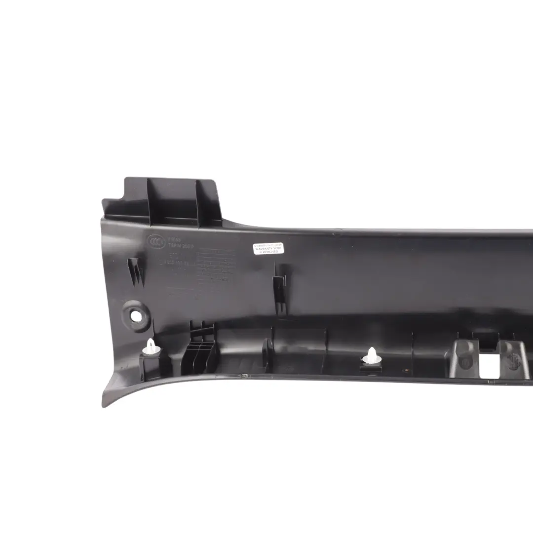 Mercedes W205 Loading Sill Trunk Cover Luggage Edge Trim Panel Black A2056908104 - SKU A2056908204 - Part number A2056908204