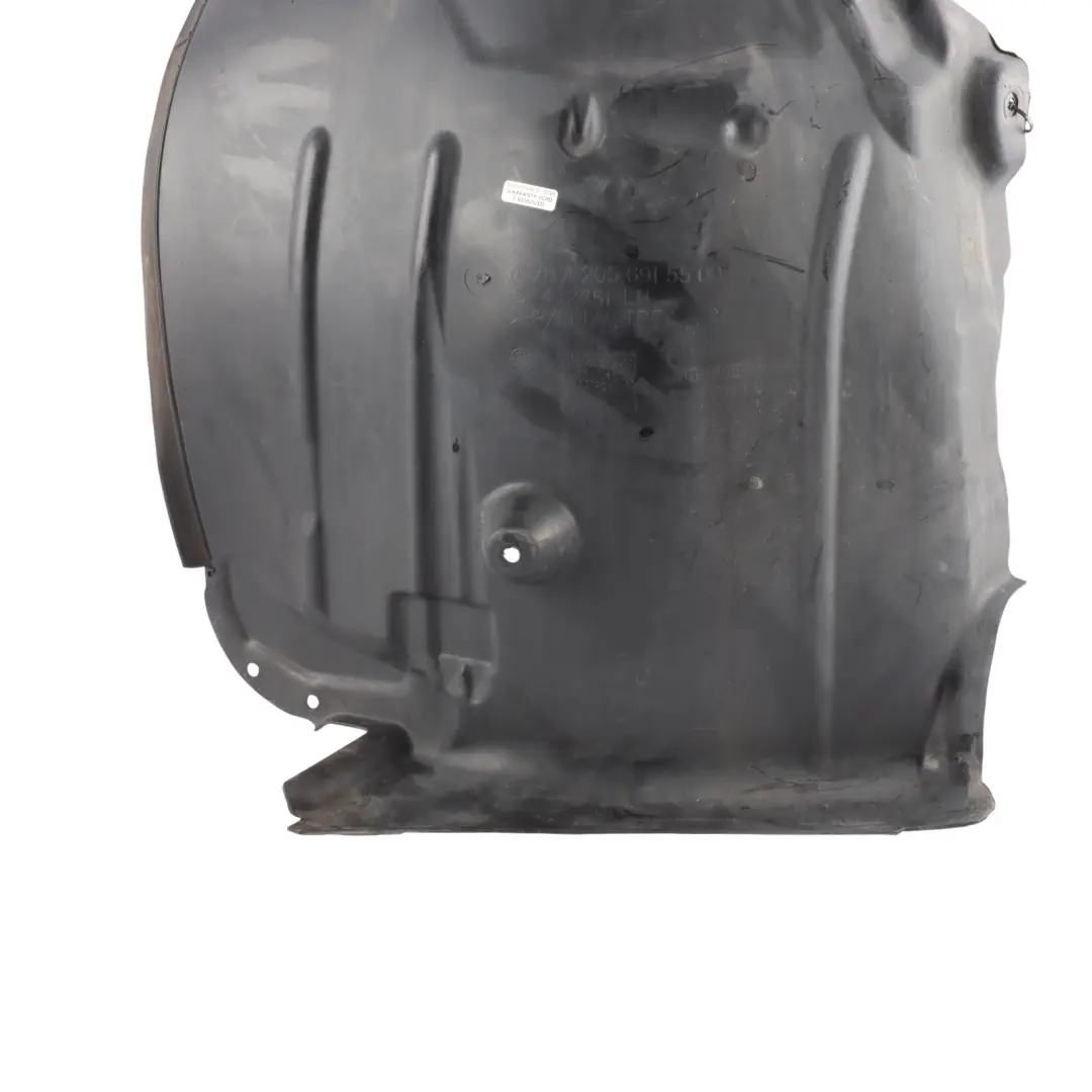 Arch Splash Guard Mudflap Back Front Left N/S to Mercedes W205 Wheel with Part number A2056915500 Mercedes W205 Wheel Arch Splash Guard Mudflap Back Front Left N/S - SKU A2056915500 - Part number A2056915500