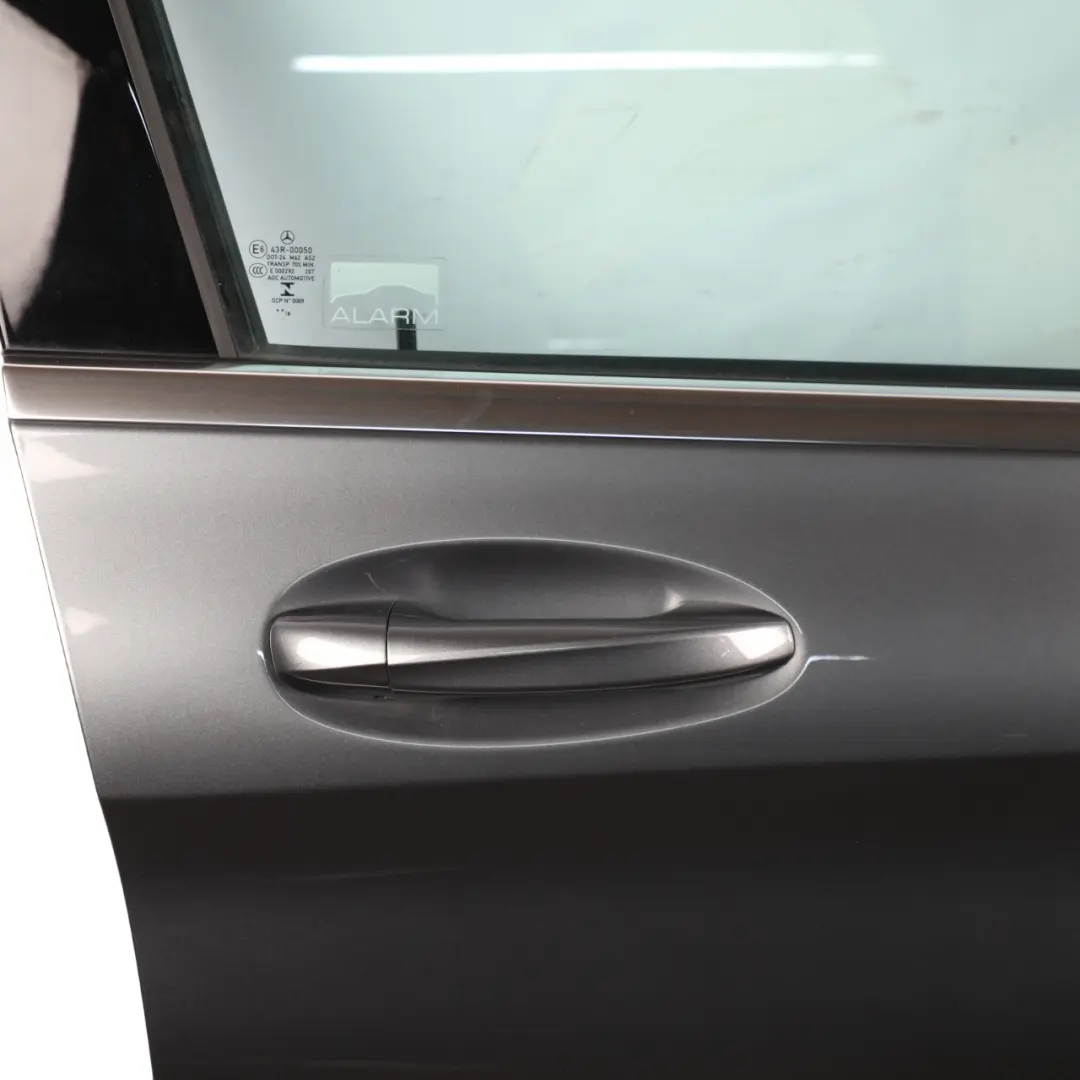 Door Front Right O/S Selenite Grey Metallic - 992 to Mercedes W205 with Part number A2057200205 Mercedes W205 Door Front Right O/S Selenite Grey Metallic - 992 - SKU A2057200205-SEL - Part number A2057200205