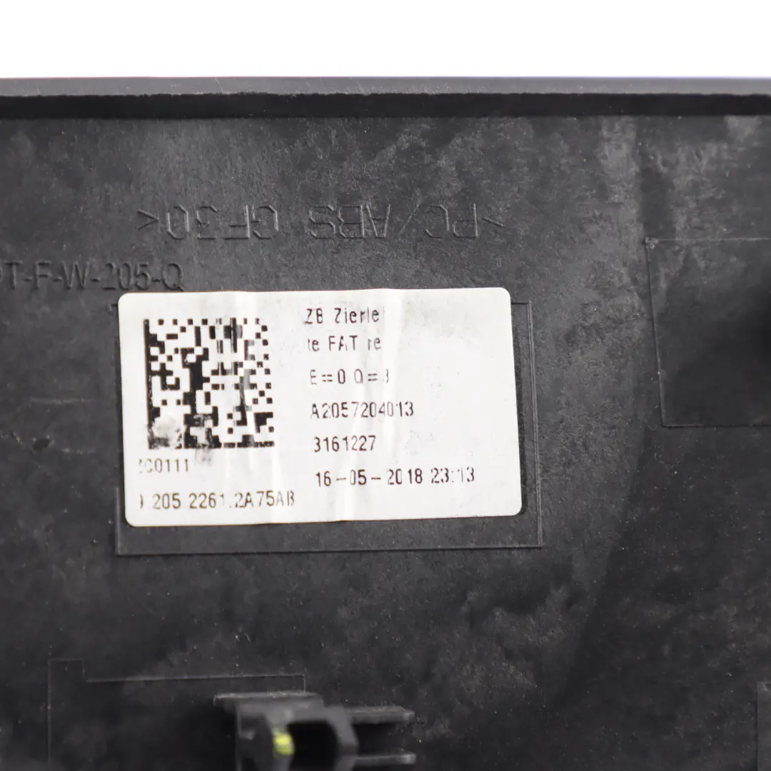 Mercedes W205 Driver Door Trim Strip Cover Panel Right O/S - SKU A2057204013 - Part number A2057204013